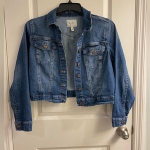 Jessica Simpson Waist Length Denim Jacket